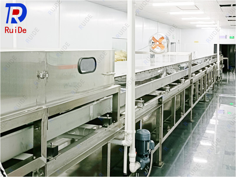 化妆蜡水冷钢带造粒机