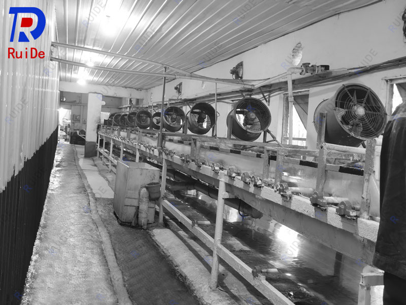 硫酸铝冷却结片机